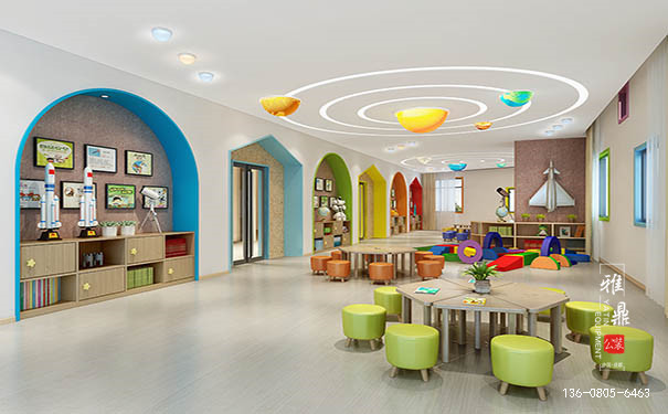 成都幼儿园教室装修布置全局观念很重要2 成都幼儿园教室装修布置全局观念很重要2